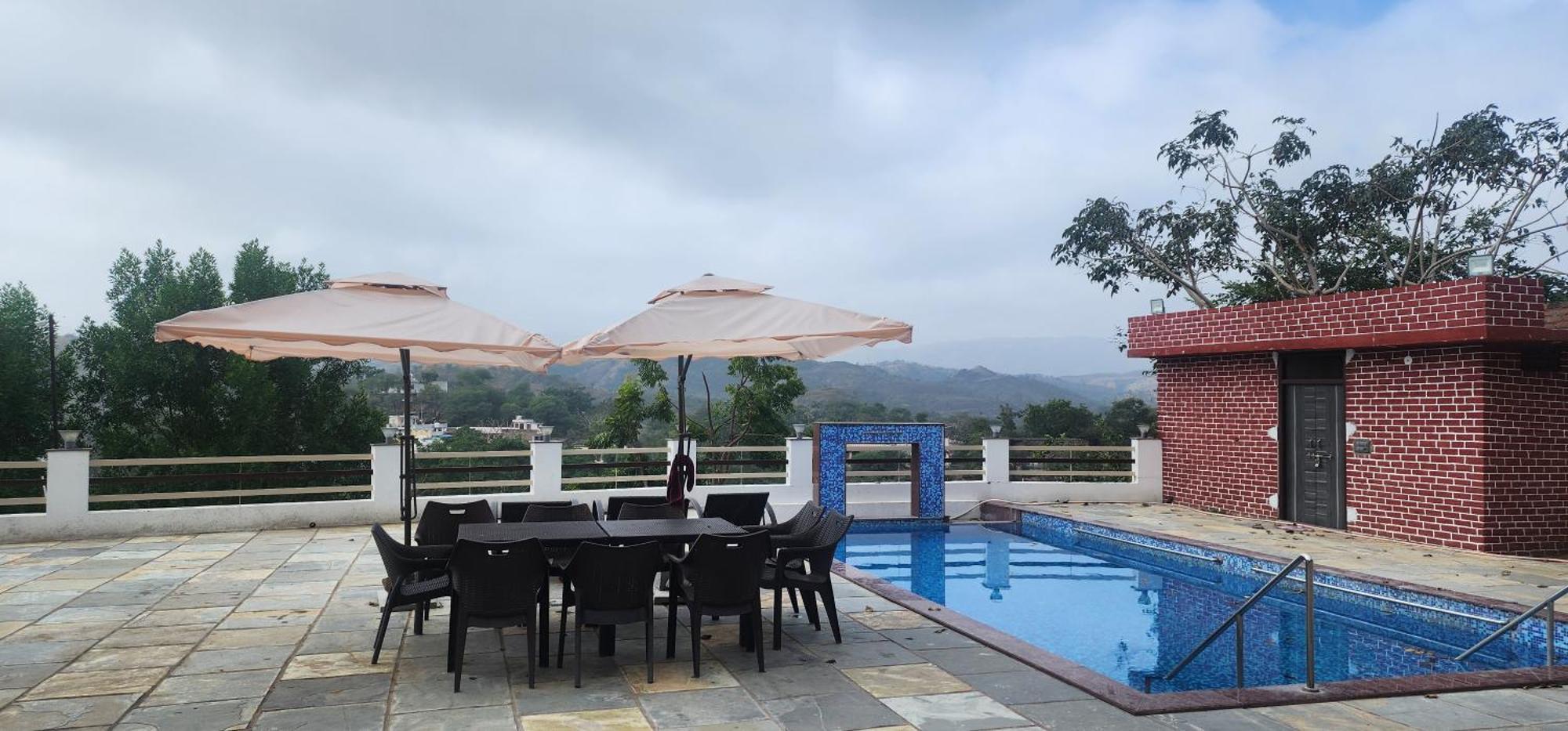 Skyview Villa Udaipur Buitenkant foto
